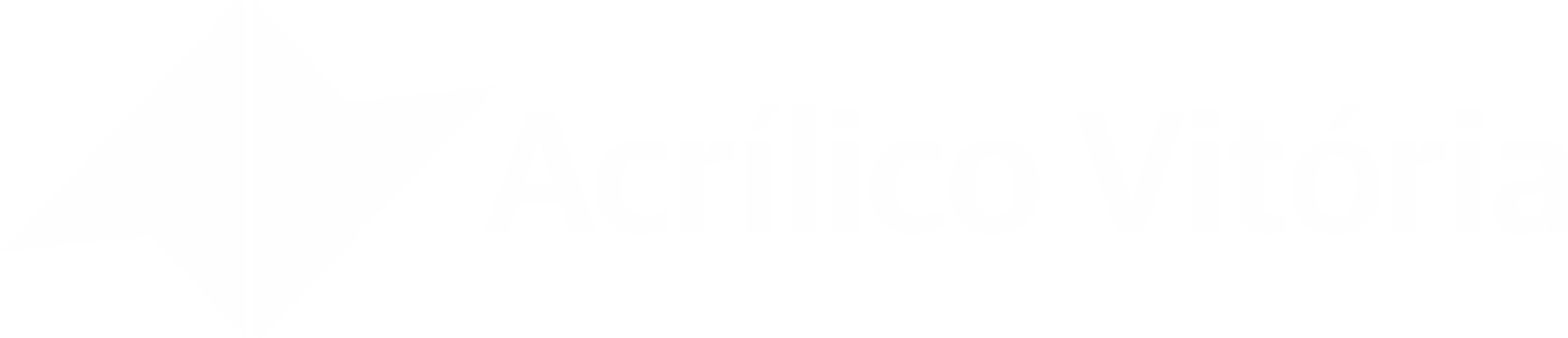 logo branca acrílico vitória
